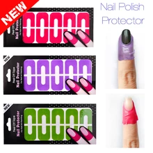 1Pc Plastic Peel Off Tape Palisade Nail Protector Easy Fast Clean Nail Art Painting Polish UV Gel Stamping Plate Tools 2016 New