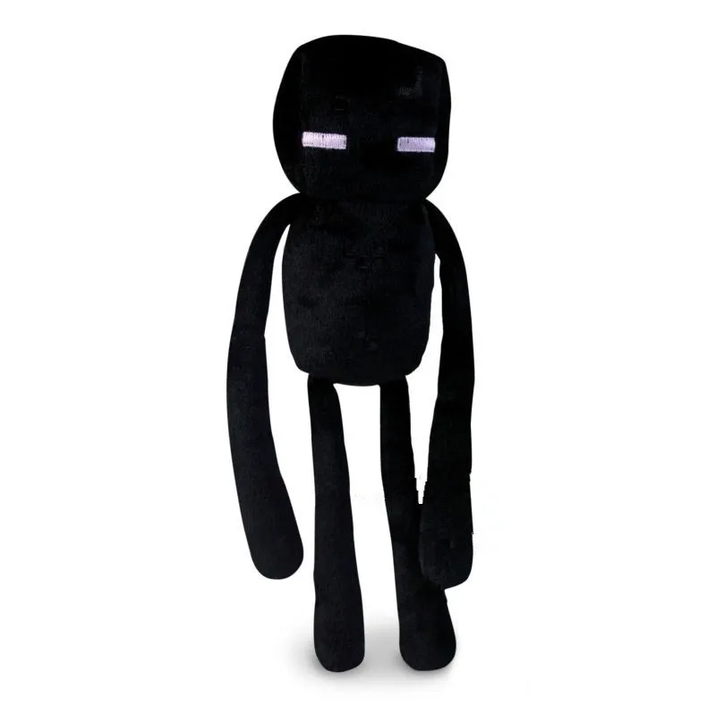 Minecraft Plush Toys 16-26cm Minecraft Creeper Enderman Wolf Steve Zombie Spider Sketelon Plush Stuffed Toys for Kids Baby Toys