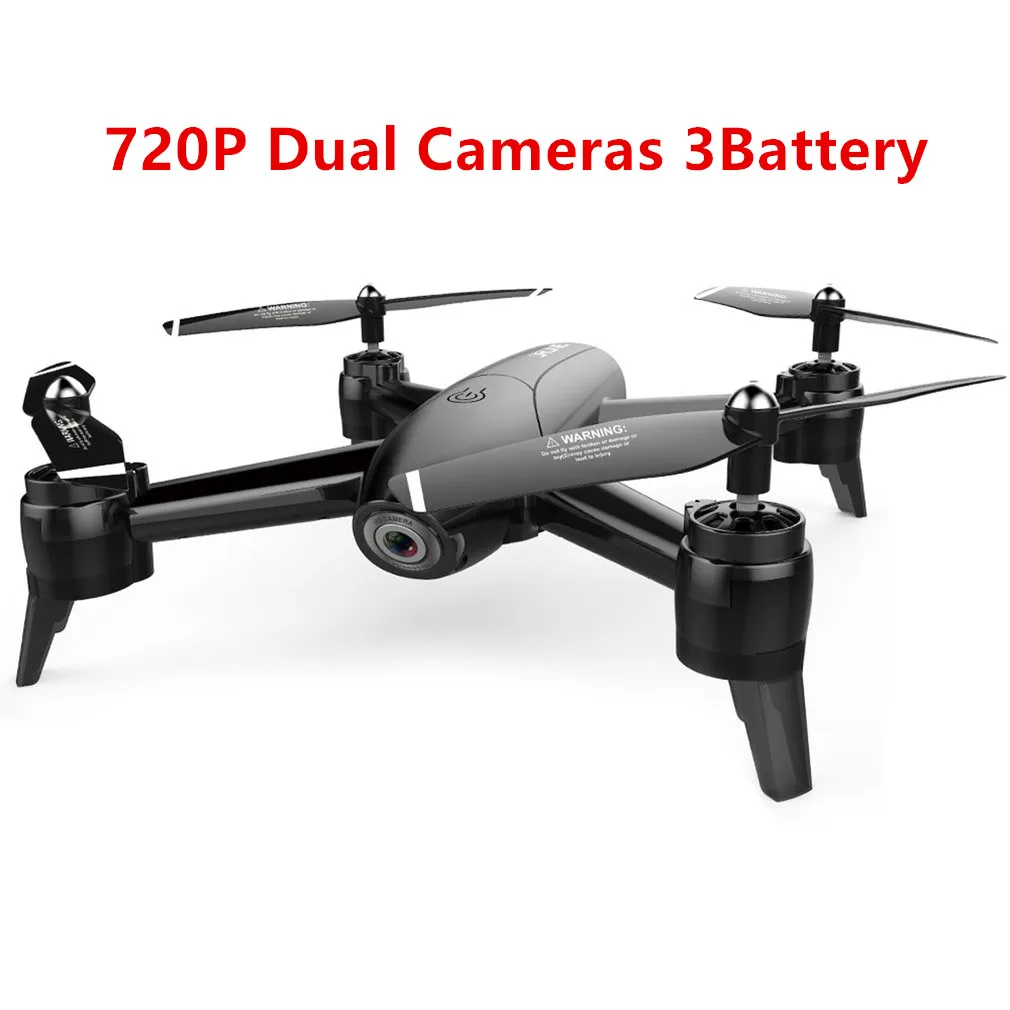 3B-720P Dual Camera SG106 дрона с дистанционным управлением 4 K 1080 P 720 двойной Камера FPV WiFi оптическая потока в режиме реального времени видео с антенной RC Квадрокоптер беспилотный летательный аппарат Дрон Камера - Цвет: 3B-720P Dual Camera