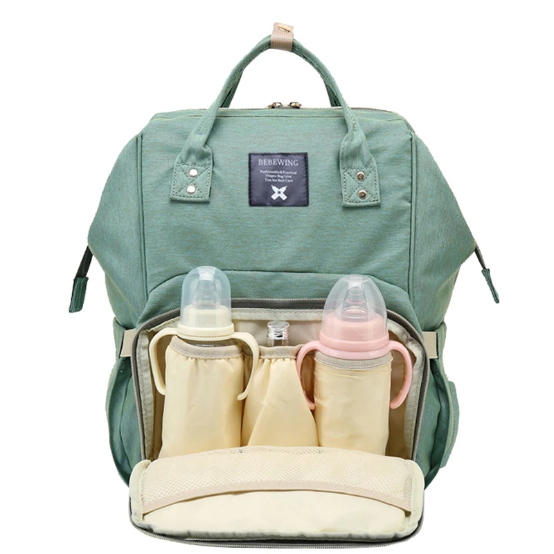 2017 Fashion Mummy Maternity Nappy Backpack Bag Large Capacity Mom font b Baby b font Multifunction