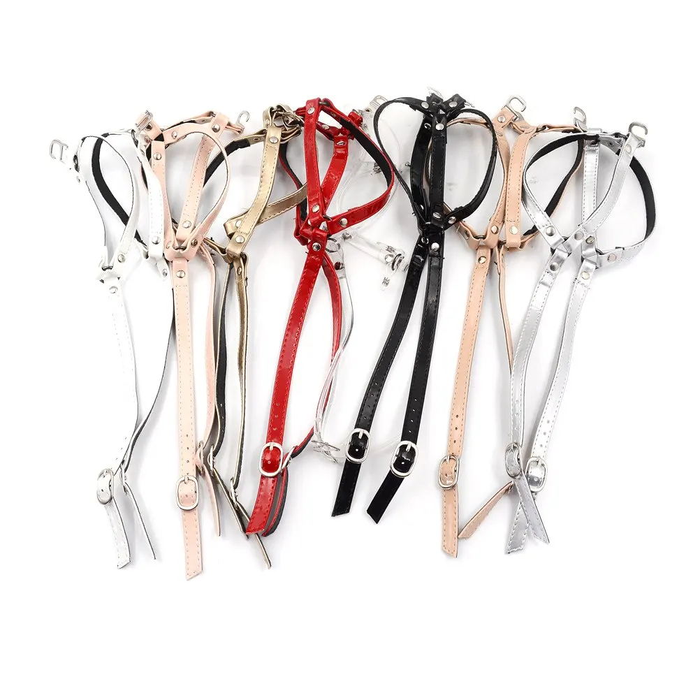 1Pair Women PU Leather Shoes Belt Creative Design Convenient Ankle Shoe Tie Lady Strap Lace Band