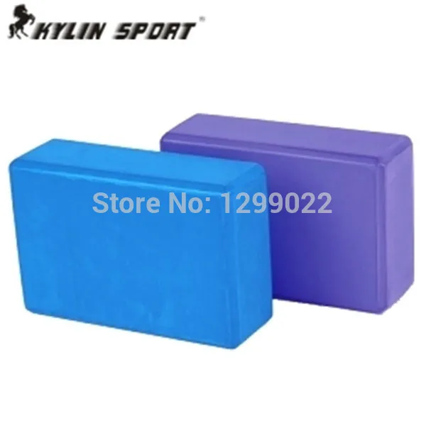 Blue Purple EVA yoga brick yoga mat yoga balance exercises aid kit