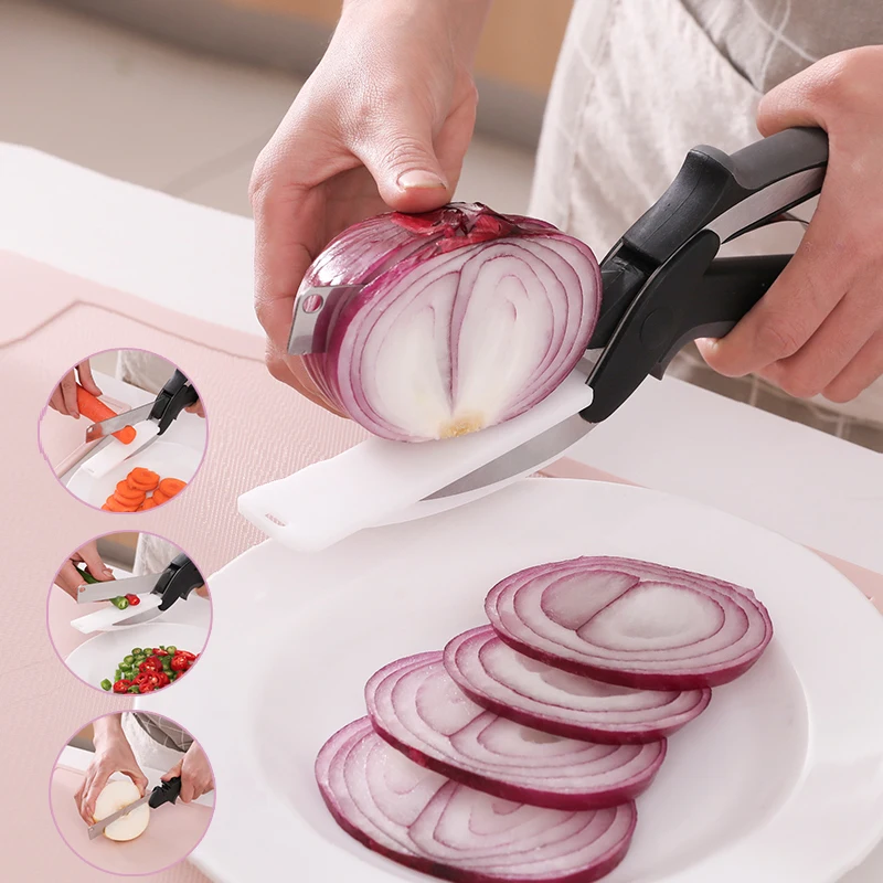Кухонные ножницы многофункциональные для резки куриных костей гаек кухонные с