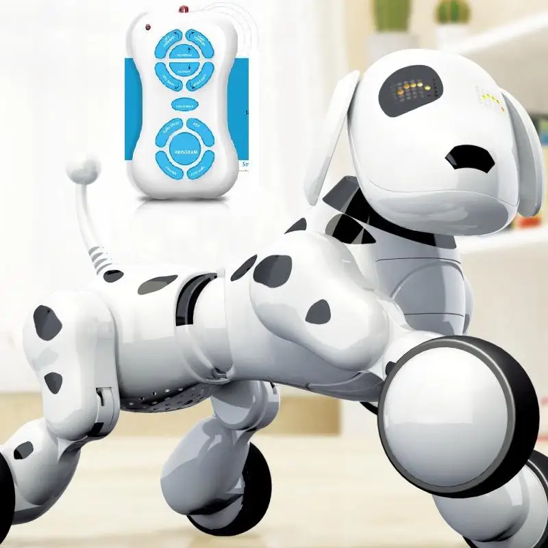 Brand New Intelligent RC Smart Dog Toy DIMEI 9007A Sing Dance Walking Remote Control Robot Dog Pet Kids Toy Gifts