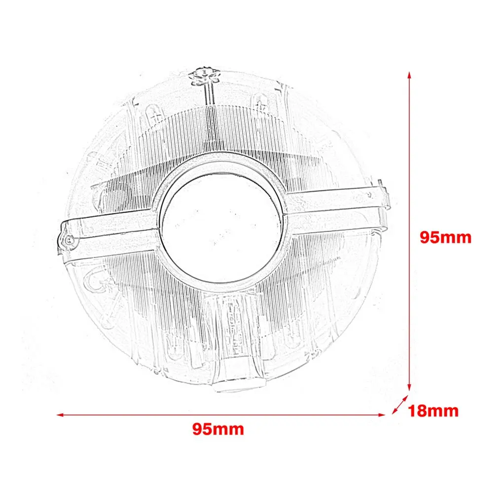 Rechargeable Bicycle Hub Light 8LED USB Charging Cycling Safety Night Lamp 8 Flash Modes Waterproof MTB Road Bike Light