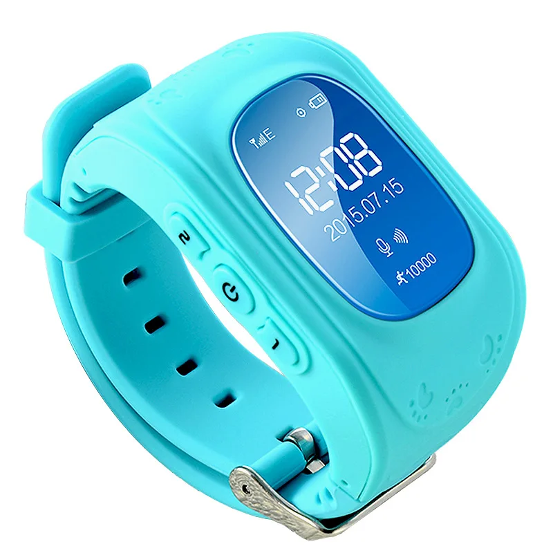 NEUE Smart Telefon Kinder Kid Armbanduhr Q50 GSM GPRS GPS Locator Tracker Anti-verlorene Smartwatch