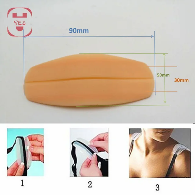 6 Pcs Bra Strap Holders Concealers With 24 Pcs Invisible Body Tape, Bra