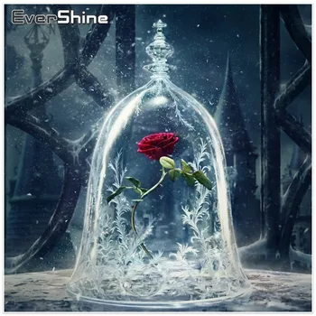 

EverShine 5D DIY Diamond Embroidery Flower"Rose"Kits Sale Diamond Painting Cross Stitch Wall Decor Picture Rhinestones Mosaic