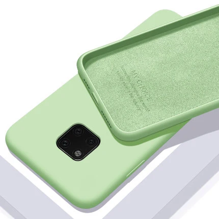 

For Huawei P30 Pro P20 Lite P Smart 2019 Case Soft Liquid Silicone Slim Skin Protect back cover Case for huawei mate 20 pro 10