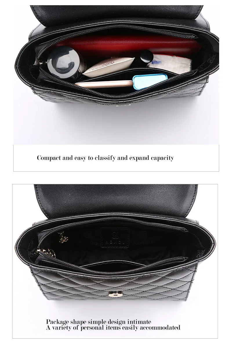 Real Natural genuine leather Handbag Ladies Classic Flap Bag Famous luxury Brands women Shoulder Bag Versatile messenger Bag      H51440362 (9)