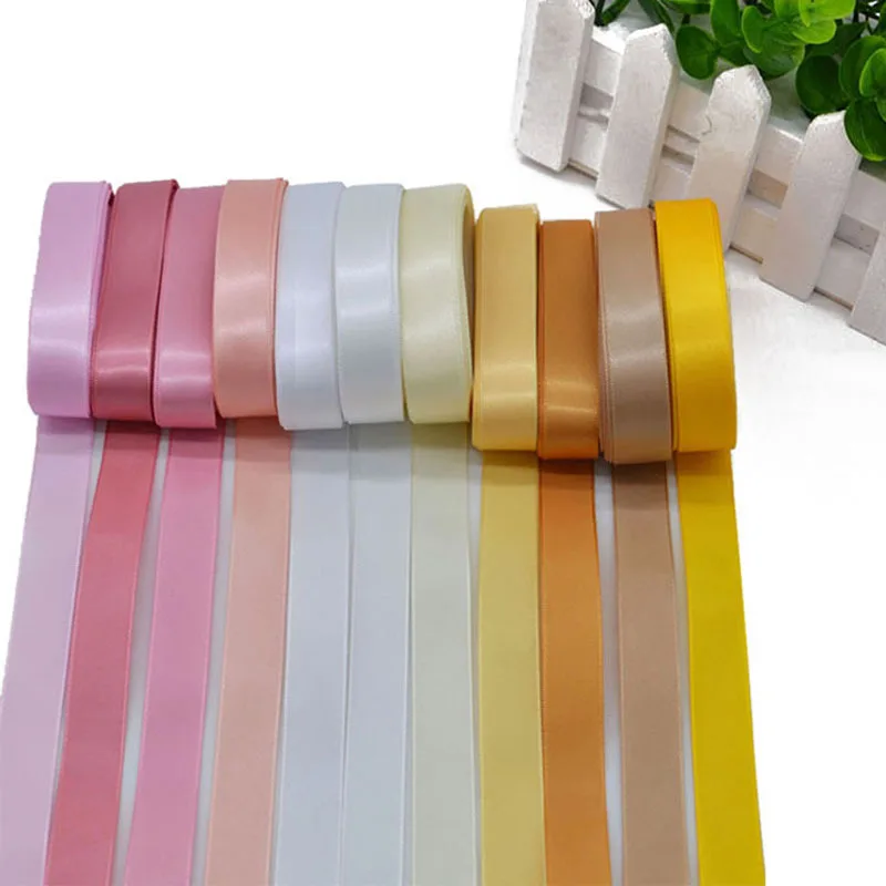 

5m/lot 15mm Silk Satin Organza Polyester Ribbon For Sewing Decor Wedding Party Handmade Decoration Webbing Gift Packing Supplies