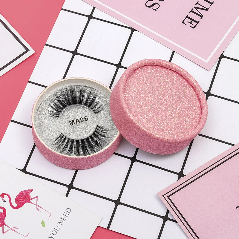 

Eyelashes False Laser Powder Box Seamless Silk Protein False Eyelashes High-grade Fibers Soft and Comfortable False Eyelashes