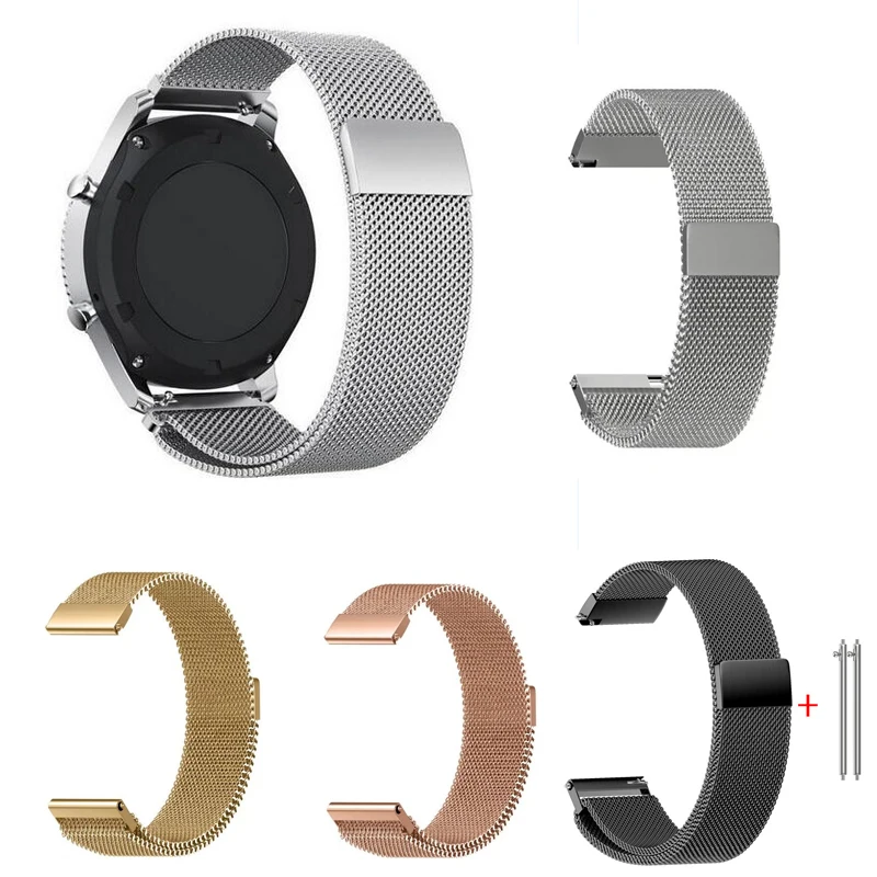 Universal strap 20mm 22mm For Samsung Gear S3 Classic Frontier watch Band for samsung S2 sport Bracelet Strap huami amazfit bip Universal strap 20mm 22mm For Samsung Gear S3 Classic Frontier watch Band for samsung S2 sport Bracelet Strap huami amazfit bip