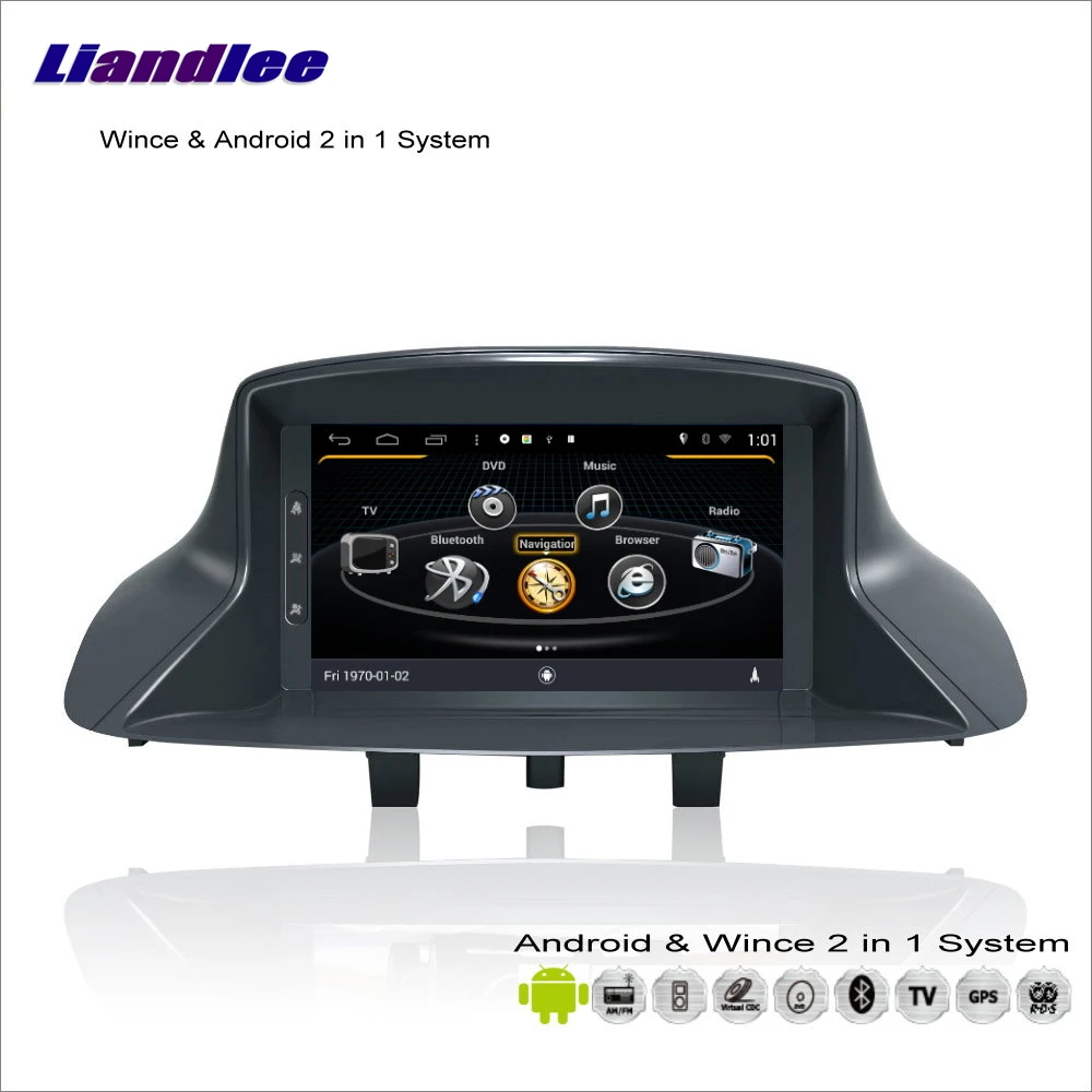 Liandlee Android Мультимедиа Стерео для Renault Megane III/Scenic III 2010~ 2013 радио CD DVD плеер gps Навигация Аудио Видео