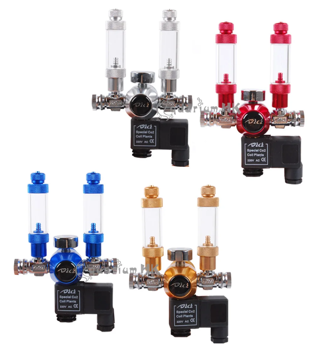 Купить аквариум СО2 регулятор электромагнитный магнитный клапан 2 ...