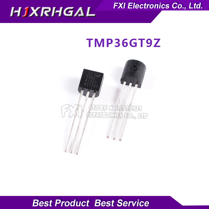 10pcs/lot TMP36GT9Z TMP36GZ TMP36 TO 92 temperature Transistor new ...
