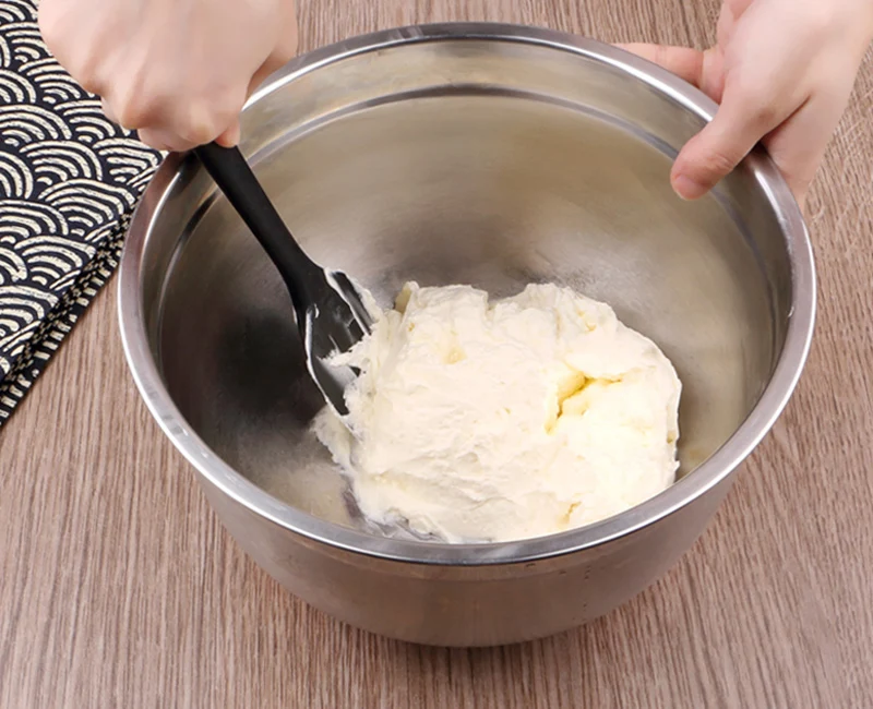 Baking Tools Kitchen Silicone Spatula Cream Butter Spatula Set Non-stick Pastry Mixing Scraper Cake Scraper Mixer Brush Bakeware (8)