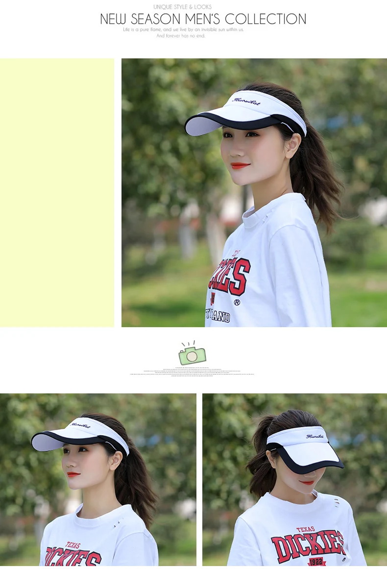 Kagenmo летняя Мужская Женская теннисная кепка без короны солнцезащитная Кепка бейсболка с козырьком