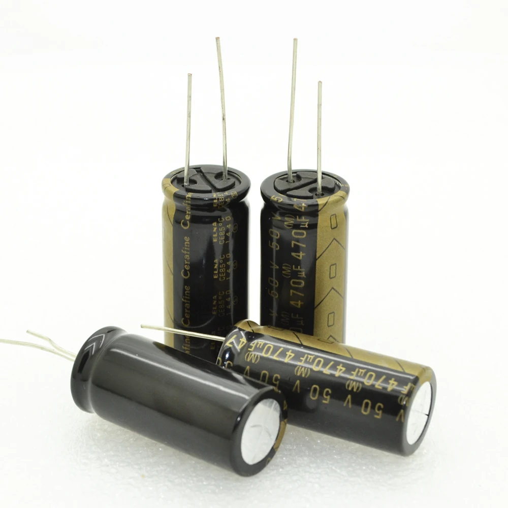 10pcs Nichicon KZ 470Uf 50V 16*35.5mm 7.5mm Electrolytic capacitors ...