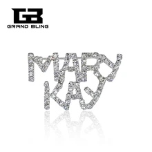 Blingbling crital Серебряный тон MARY KAY слова брошь булавка