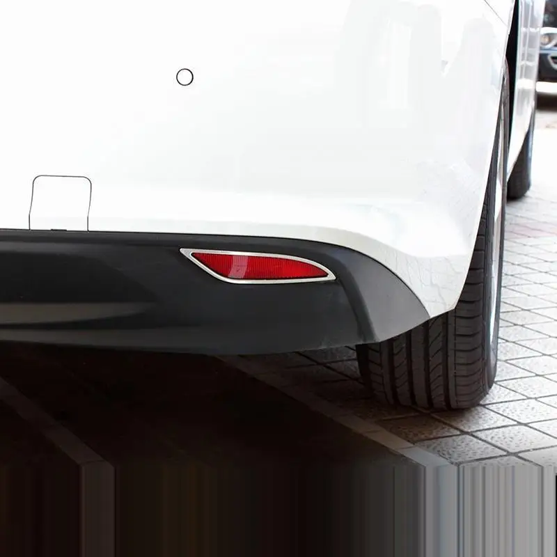 

Rear Fog Lamp automobile decorative car styling accessories bright sequins covers sticker strip 16 17 FOR Chevrolet Malibu XL