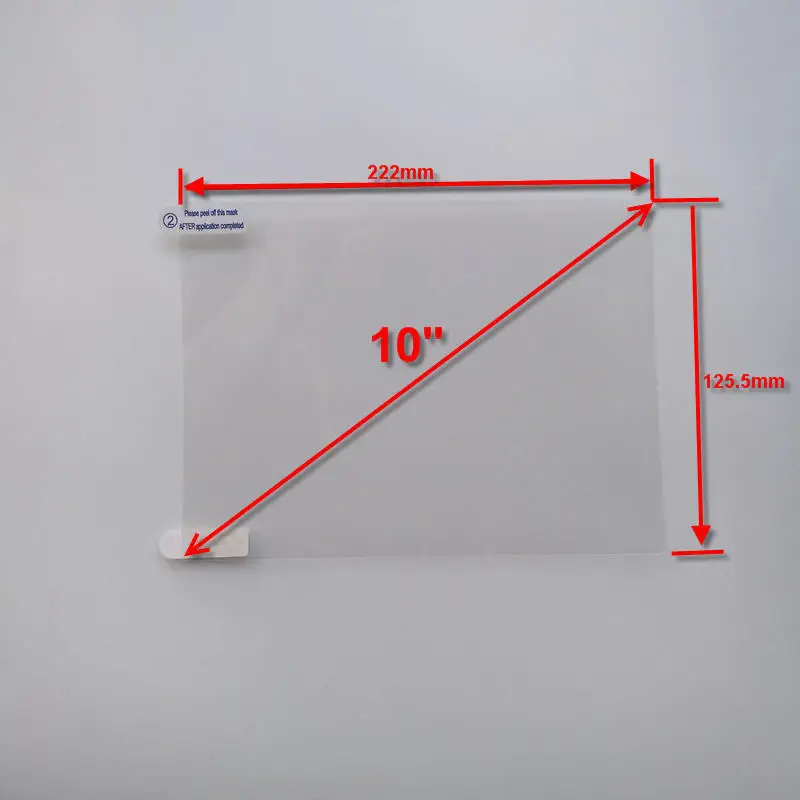 5pcs 7" 8" 9" 9.7" 10 inch Universal Soft PET Clear LCD Screen Protector Protective Film for MID Tablet PC Car GPS DVD PDA MP4 5