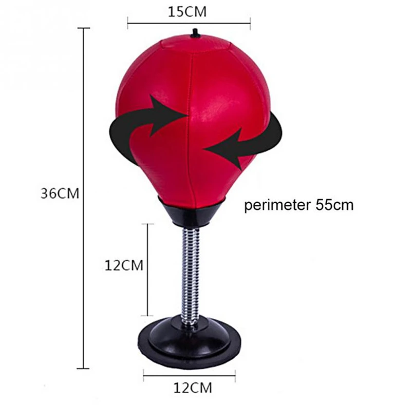 Регулируемый Фитнес Бокс Фитнес удар груша скорость мяч расслабленная боксерская груша мяч+ база+ Пружинные полюсы+ воздушный насос
