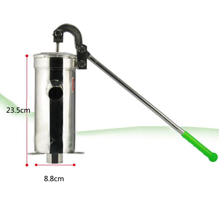  Straight tube stainless steel pump Well Water Hand pump distributor Well Oil pump Max Lift 10m heig