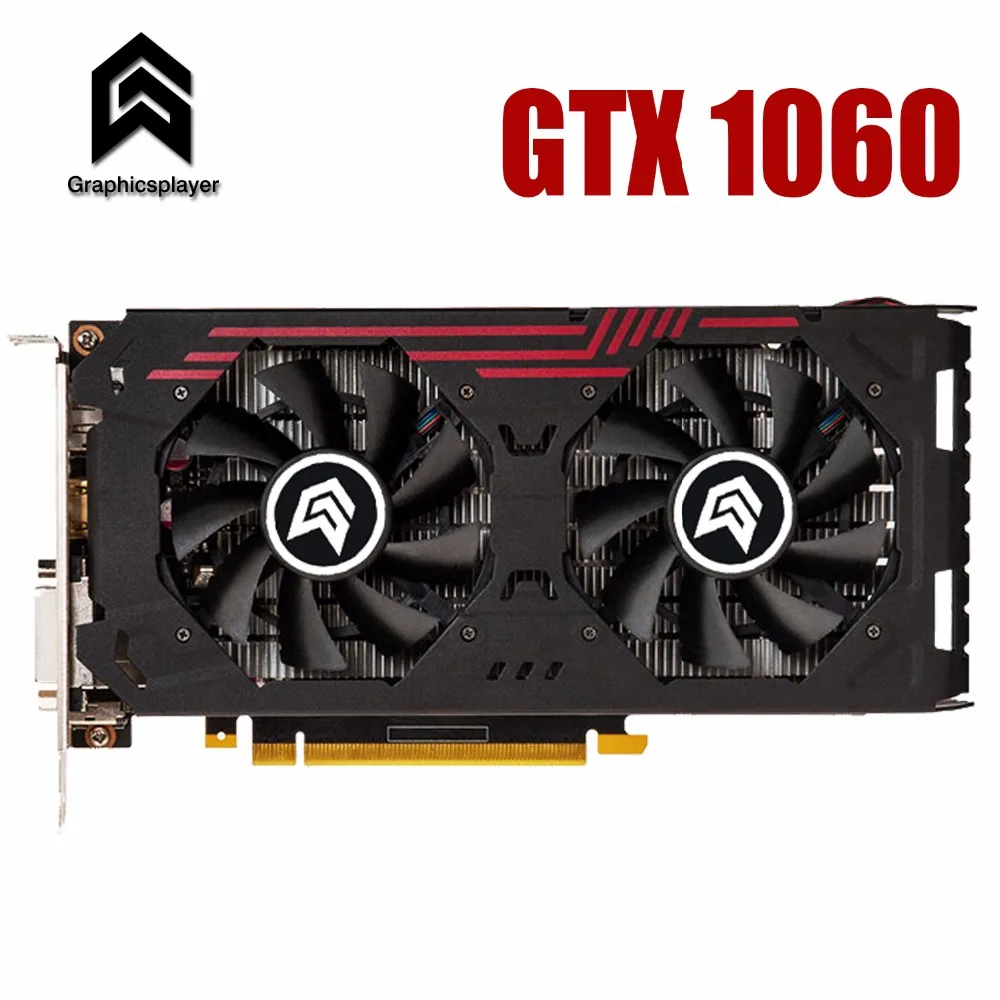 Графическая карта PCI E 16X 3 0 GTX1060 GPU 3G DDR5 для nVIDIA Geforce оригинальный чип компьютер ПК