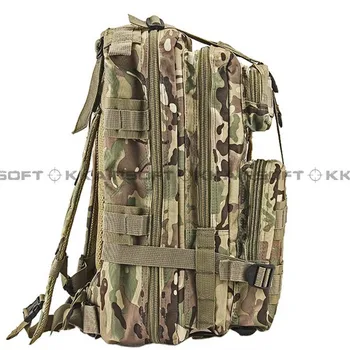 

outdoor military tactical backpack Level 3 MOLLE Assault Backpack Bag Multicam MW SAND Dark Green ACU BK Green Camo [CG-02]