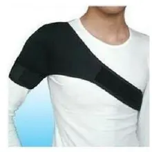 2шт самонагревающийся наплечный коврик Турмалин самонагревающийся одно плечо рукавицы