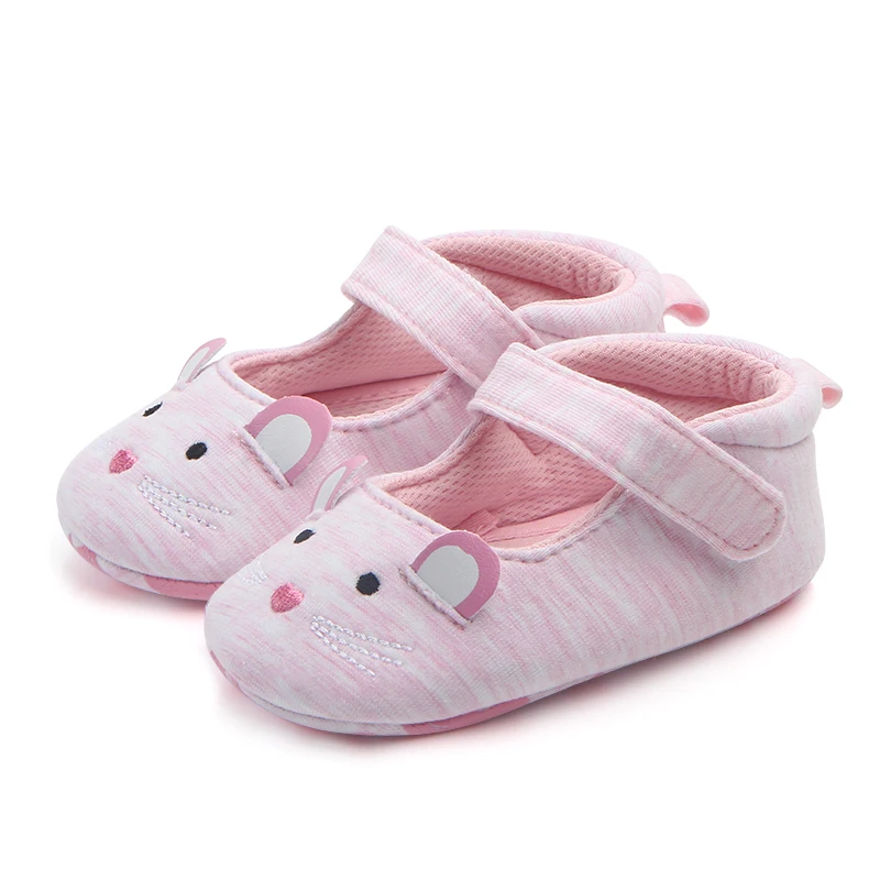 

Spring and Autumn Baby Shoes Colored cotton prewalker Antiskid shoes