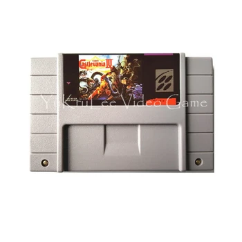 

Super Castlevania IV Video Game Accessories Memory Cartridge Card for Super Entertainment System US NTSC Console S007