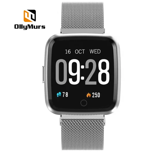 

OllyMurs Y7 Smart watch IP67 Waterproof Fitness Tracker Heart Rate Monitor Blood Pressure Bluetooth Smartwatch For Android IOS