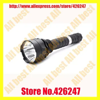 

TrustFire J19 TR-J19 Flashlight 3 x Cree XM-L2 T6 4100lm 5-Mode Cool White Flashlight - Black (3 x 26650 / 32650)