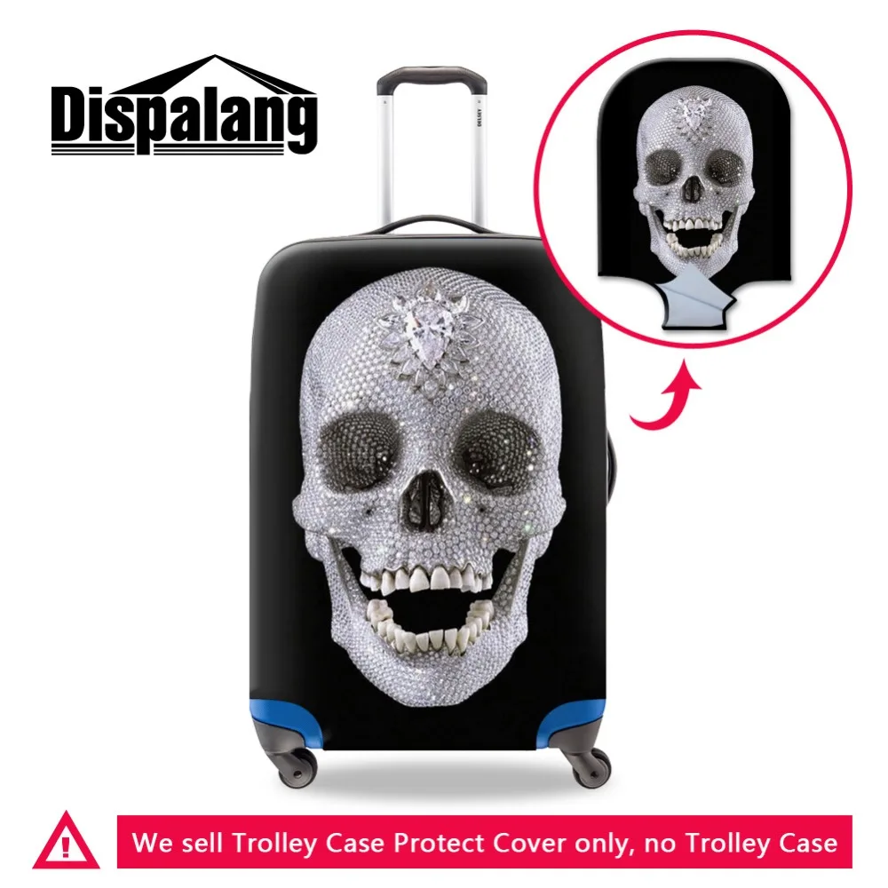 Buy Dispalang Skull Black Luggage Cover Cool