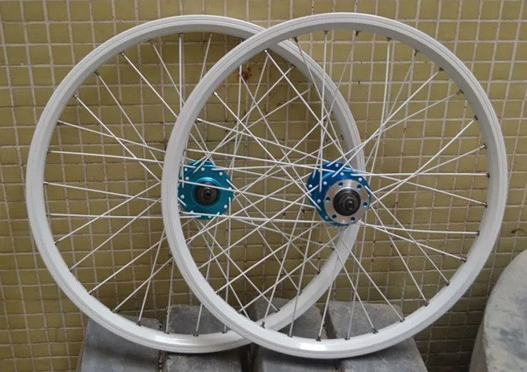 Top 20 inch MTB Mountain Bikes Bicycles Wheelset wheel Rim 32 Hole Quick release hub Disc Brake wheel 1