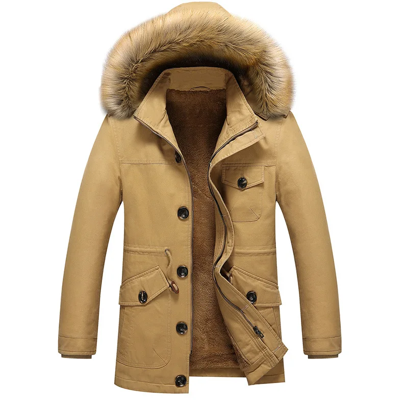 New Winter Men Jacket Brand Warm Jacket Man’s Coat Autumn Cotton Parka Outwear Coat Free Shipping Men Winter Jacket M-5XL