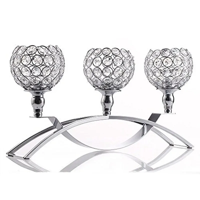 Хрустальный канделябр Candelabrum стол центральный подсвечники для чайника металлические подсвечники подарок на день отца украшение дома