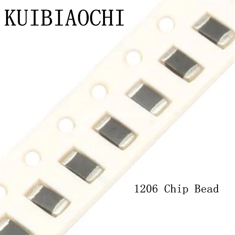 100pcs/lot 1206 3216 Chip Bead 3.2mm*1.6mm SMD magnetic bead Error 25% 300mA 100MHz | Обустройство дома