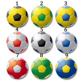 

High Quality 12-30 Mm Football Glass Cabochon Round Photo Cameo Cabochon Setting Supplies for Jewelry Accessories