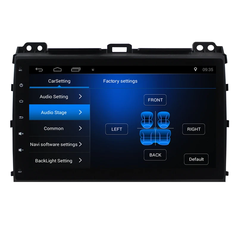 Clearance 9"Android 7.0 ! Car DVD PC Multimedia DVD Player GPS Navi Stereo Radio Fit TOYOTA PRADO 2002-2003 2004 2005 08-2009 3G WIFI OBD 3