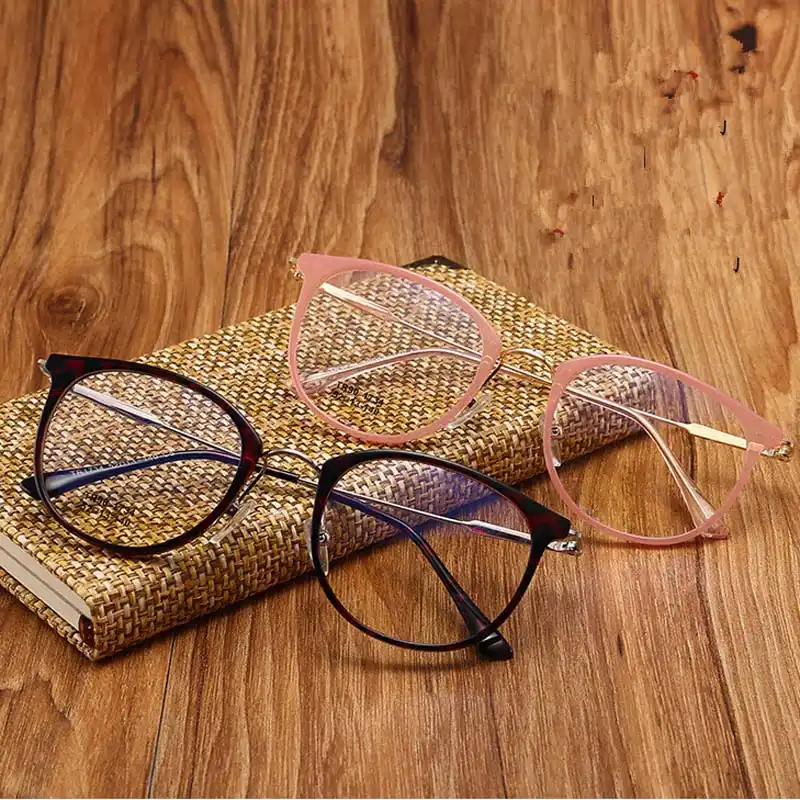 レトロなメガネフレーム柔軟なオタク光学眼鏡処方眼鏡デコレーション近視メガネフレーム Men S Eyewear Frames Aliexpress