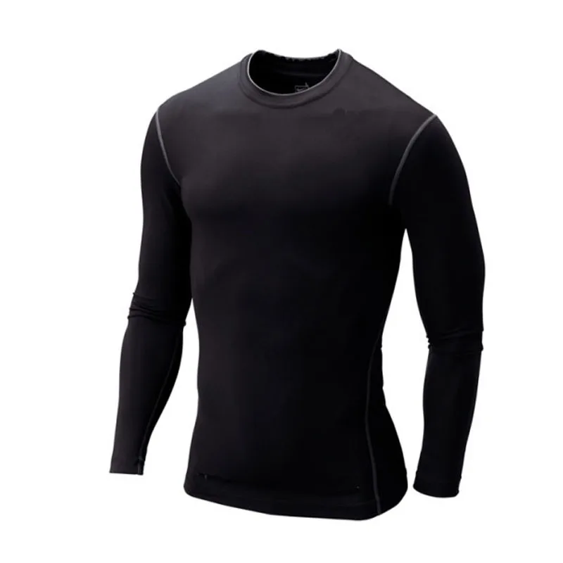 New 2015 T shirt Men Base Layer Thermal Under Top Bodybuilding Skinny ...