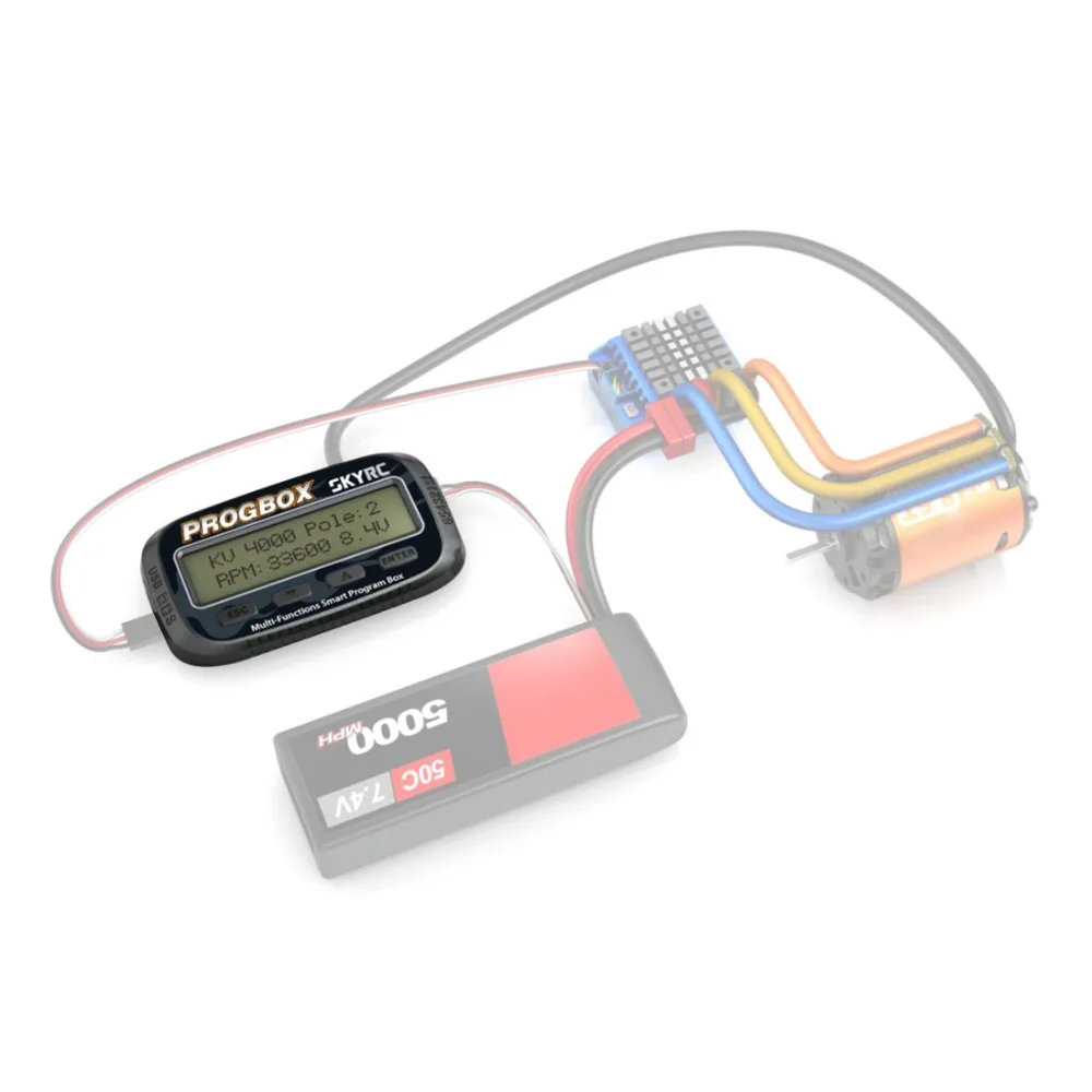 

SKYRC SK-300046 PROGBOX Six-in-one Multi-Functions Smart Program Box for RC Hobby