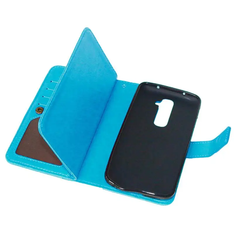 Hatoly для LG G2 кожаный чехол D802 D805 D801 800 D803 LS980 откидной Чехол-кошелек с подставкой для LG G2 мягкий резиновый чехол для мобильного телефона <
