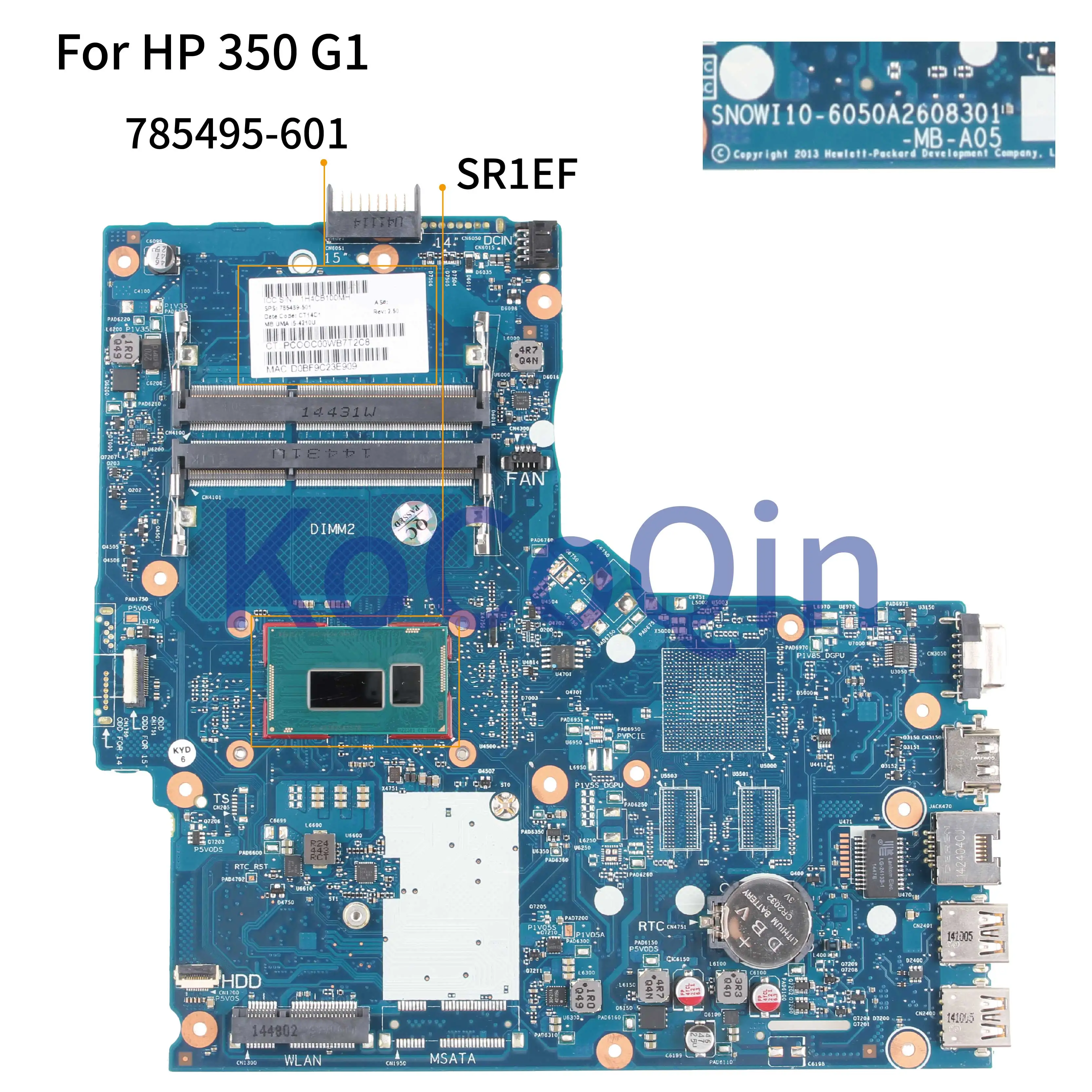 hp 350 g1 motherboard