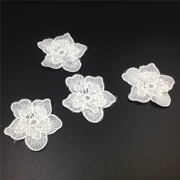 

30pc 5cm 3d Embroidered Flower Patch Sew On Flowers Applique Patches For Clothing Clothes Parches Bordados Accessories AC0864