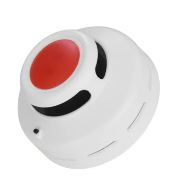 

Standalone Photoelectric Smoke Detector Fire Alarm Sensor Sound Flash Alarm Warning Smoke Test For Indoor Home Safety Security