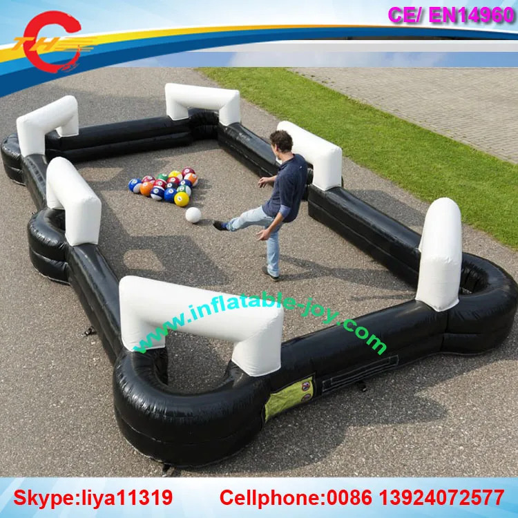 10 days shipping to door!giant Inflatable SOCCER BILLIARDS games